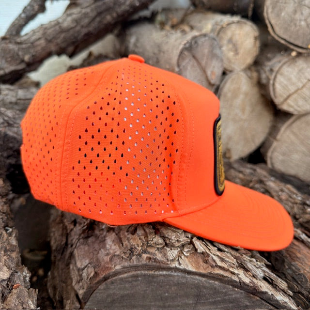 The Blackhawk Blaze Orange Lifestyle Patch Snapback