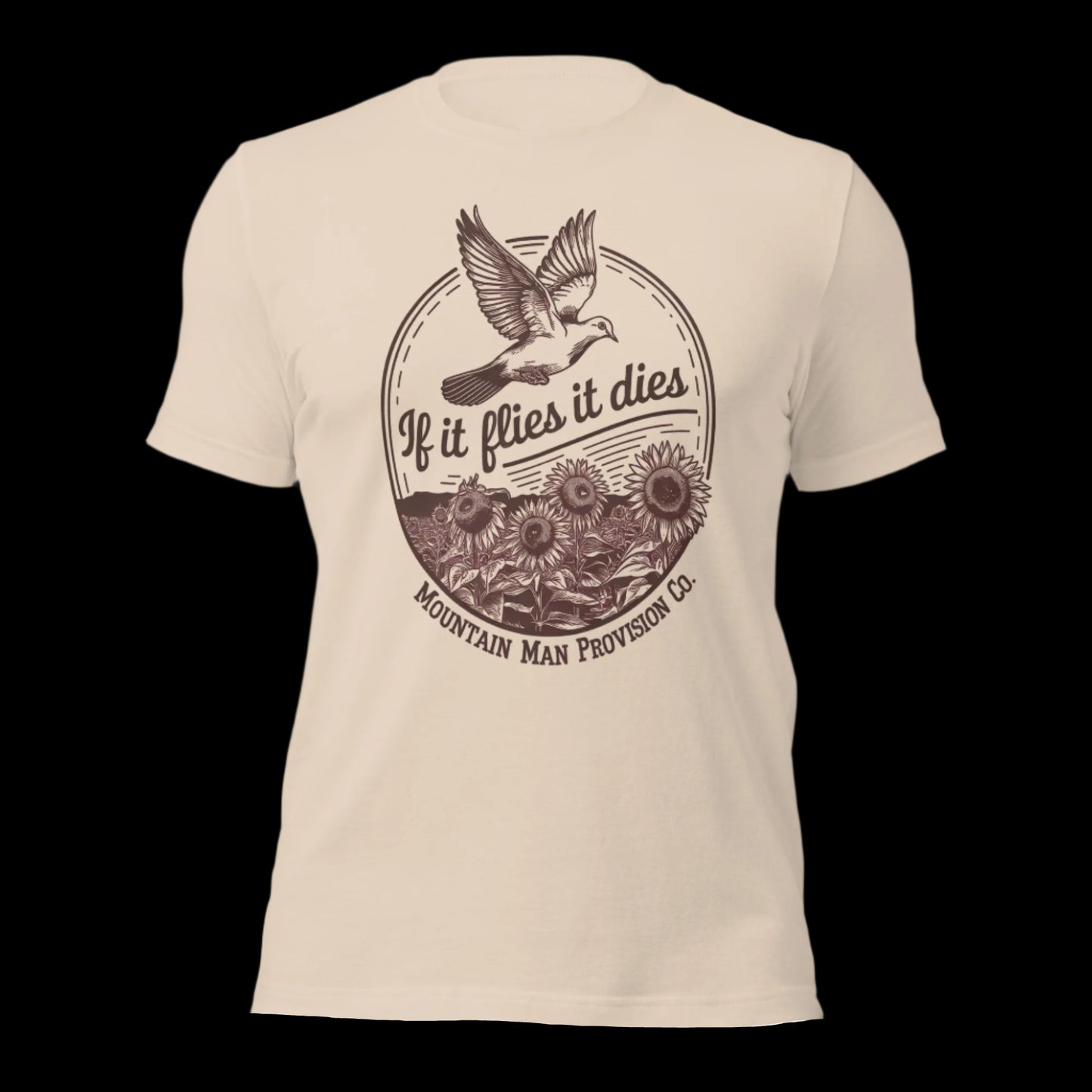 If It Flies It Dies- Dove SS T-Shirt