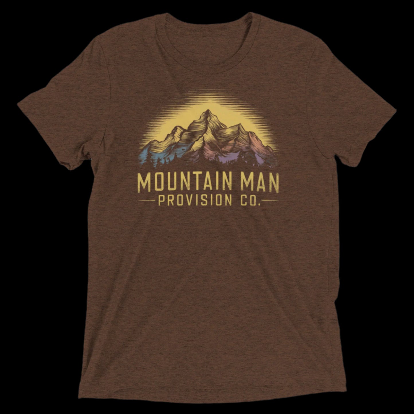 Mountain Morning Tri-Blend SS T-Shirt