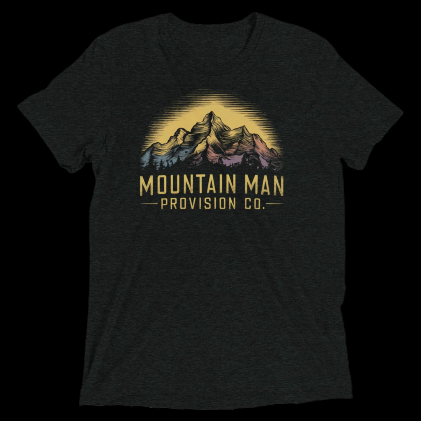 Mountain Morning Tri-Blend SS T-Shirt