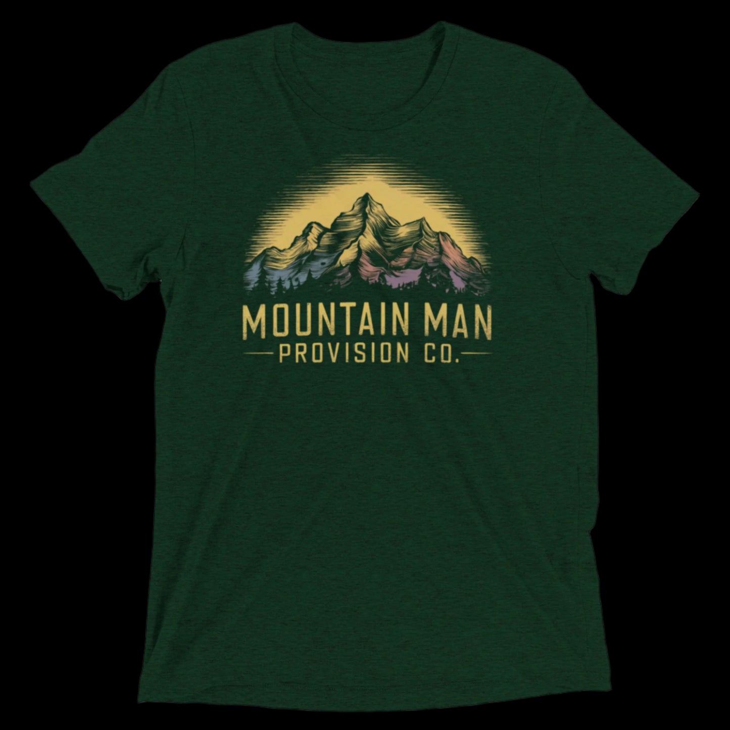 Mountain Morning Tri-Blend SS T-Shirt