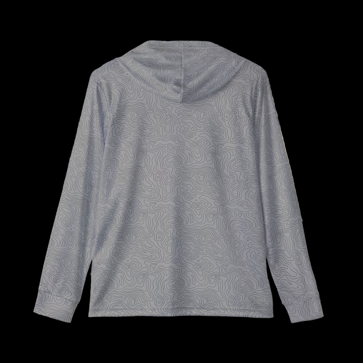 Topographic Gray Fishing Sun Shirt – Mountain Man Provision Co.