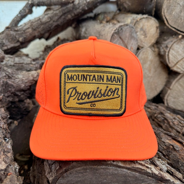 The Blackhawk Blaze Orange Lifestyle Patch Snapback