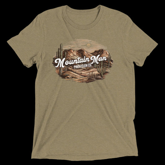 Saguaro Sunrise Tri-Blend SS t-shirt